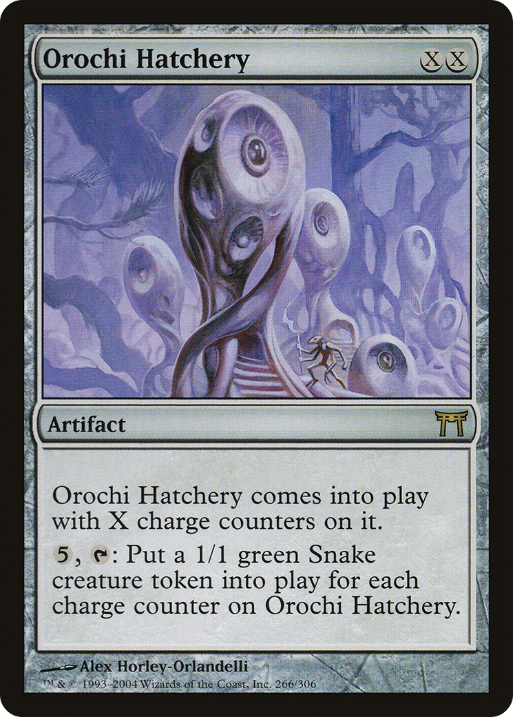 Image of Orochi Hatchery (CHK-266) - Champions of Kamigawa