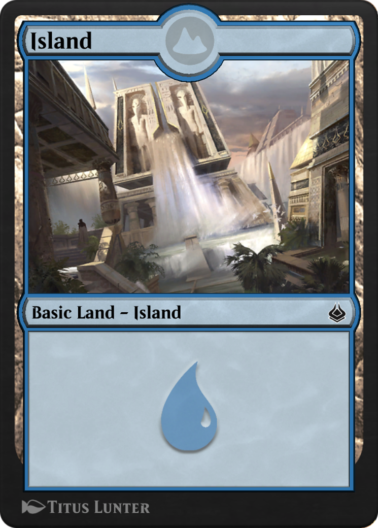 Image of Island (AKR-307) - Amonkhet Remastered