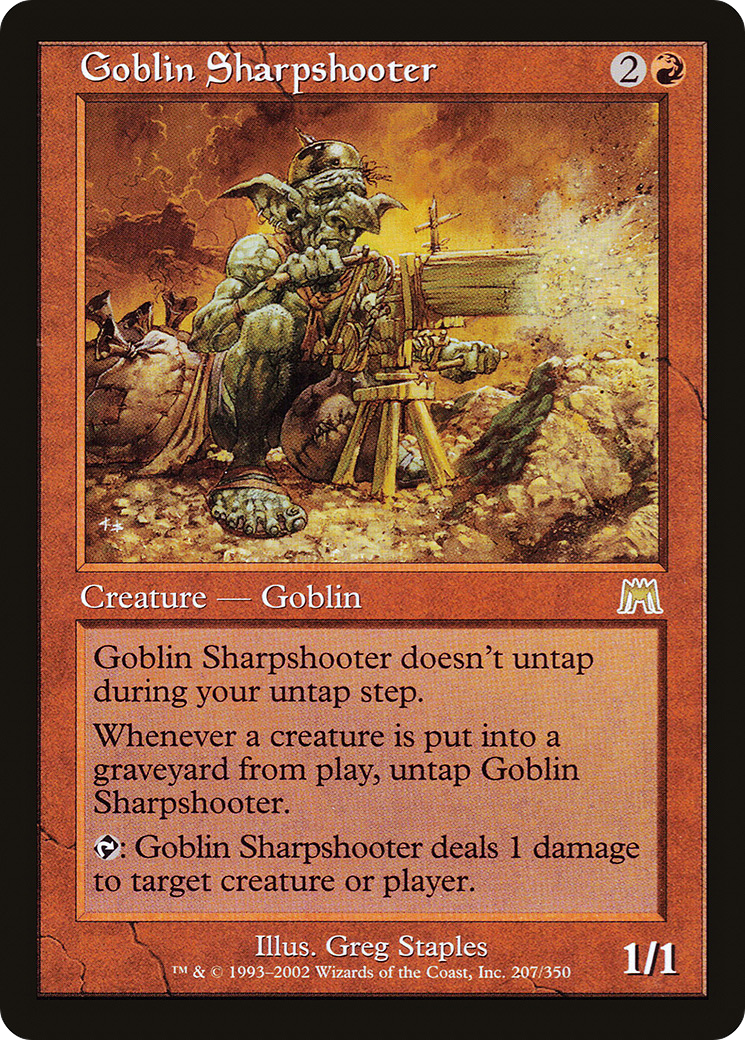 Image of Goblin Sharpshooter (ONS-207) - Onslaught Foil