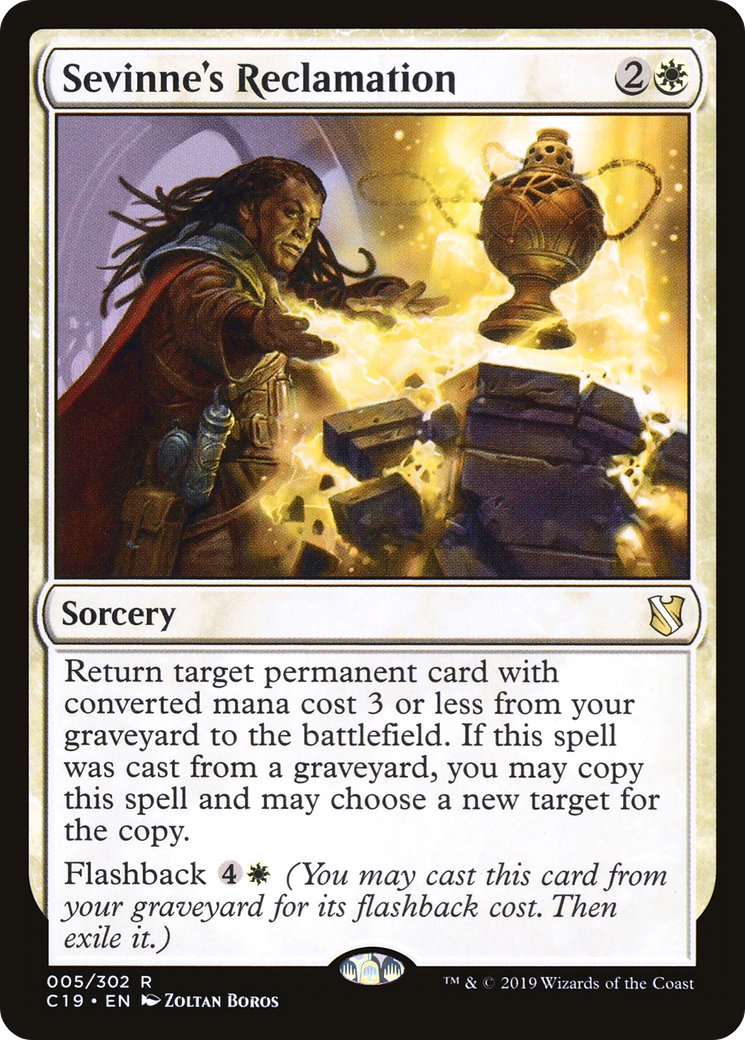 Image of Sevinne's Reclamation (C19-005) - Commander 2019