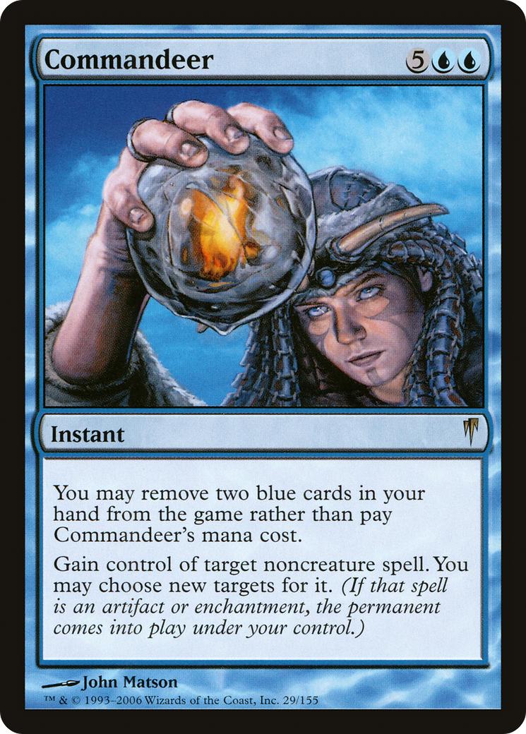 Image of Commandeer (CSP-029) - Coldsnap Foil