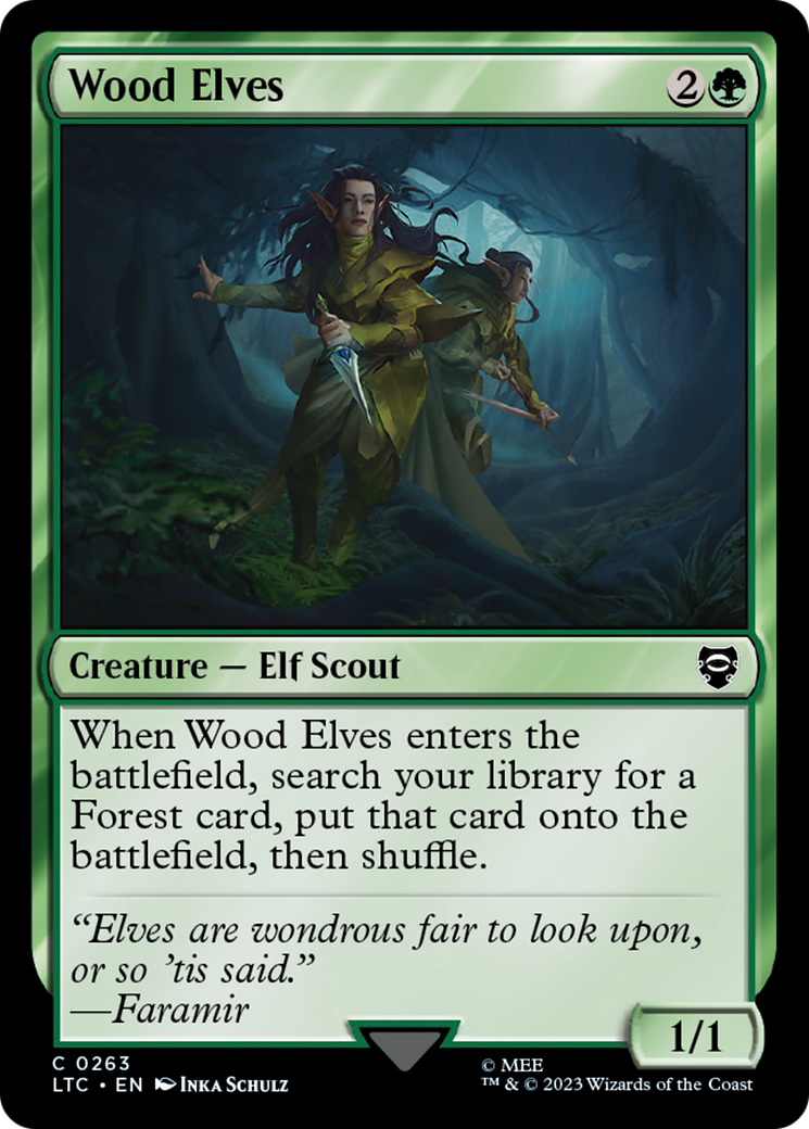 Image of Wood Elves (LTC-263) - Tales of Middle-earth Commander