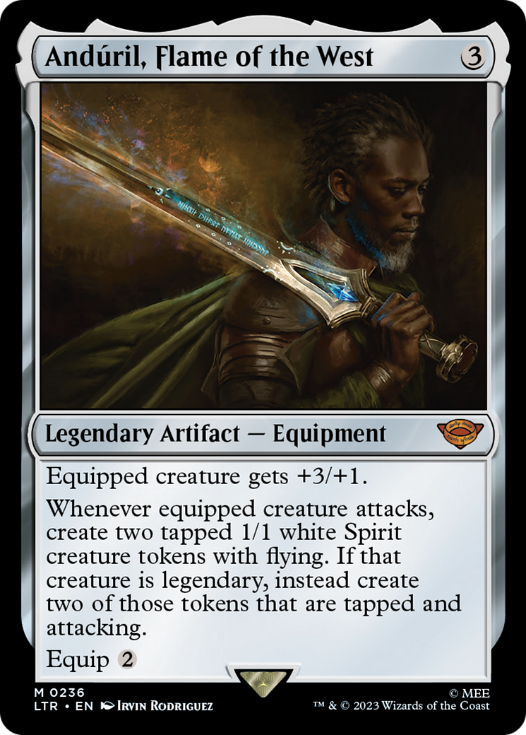 Image of Anduril, Flame of the West (LTR-236) - The Lord of the Rings: Tales of Middle-earth