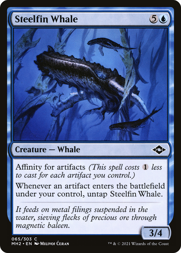 Image of Steelfin Whale (MH2-065) - Modern Horizons 2