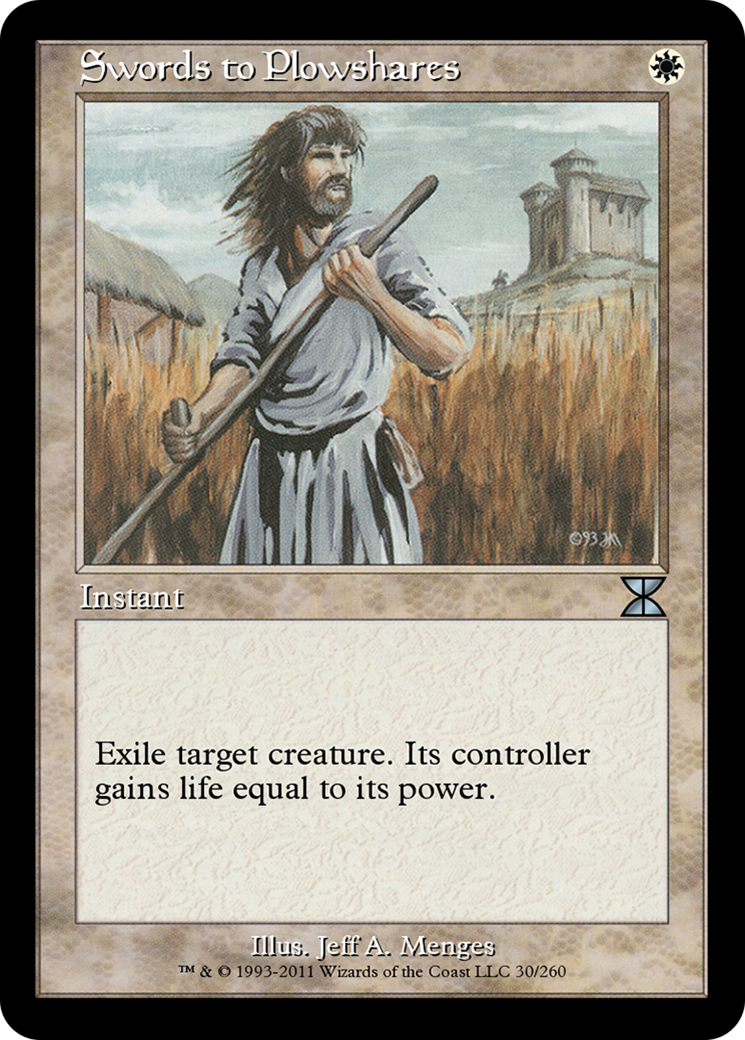 Image of Swords to Plowshares (ME4-030) - Masters Edition IV