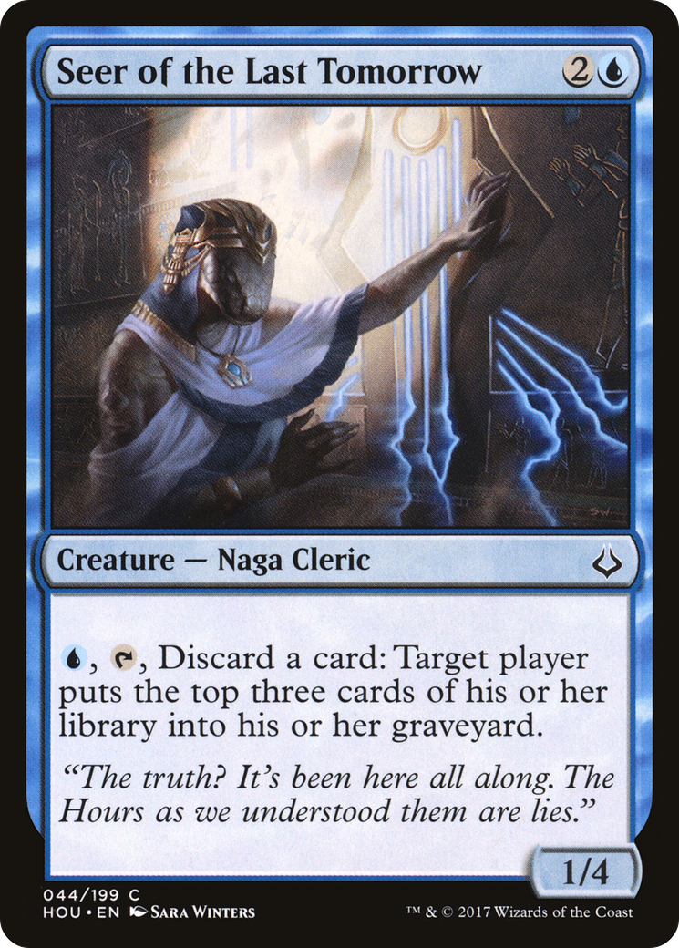 Image of Seer of the Last Tomorrow (HOU-044) - Hour of Devastation