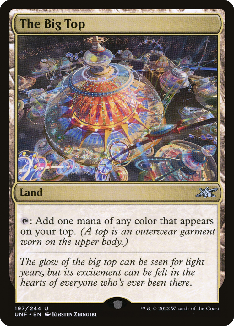 Image of The Big Top (UNF-197) - Unfinity