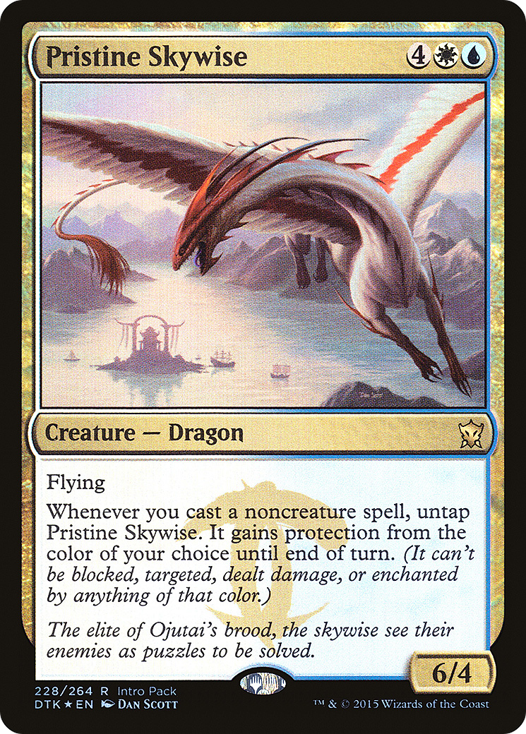 Image of Pristine Skywise (UMP-228) - Dragons of Tarkir Promos Foil