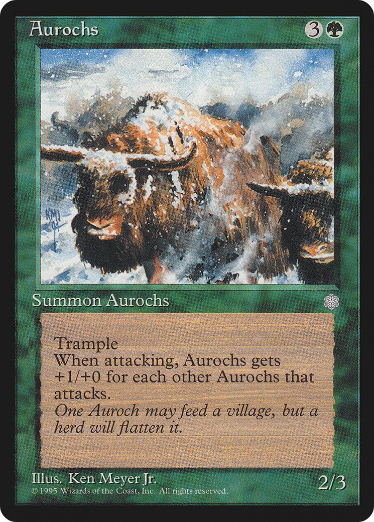 Image of Aurochs (ICE-) - Ice Age