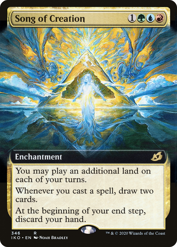 Image of Song of Creation (Extended Art) (IKO-346) - Ikoria: Lair of Behemoths: (Extended Art)
