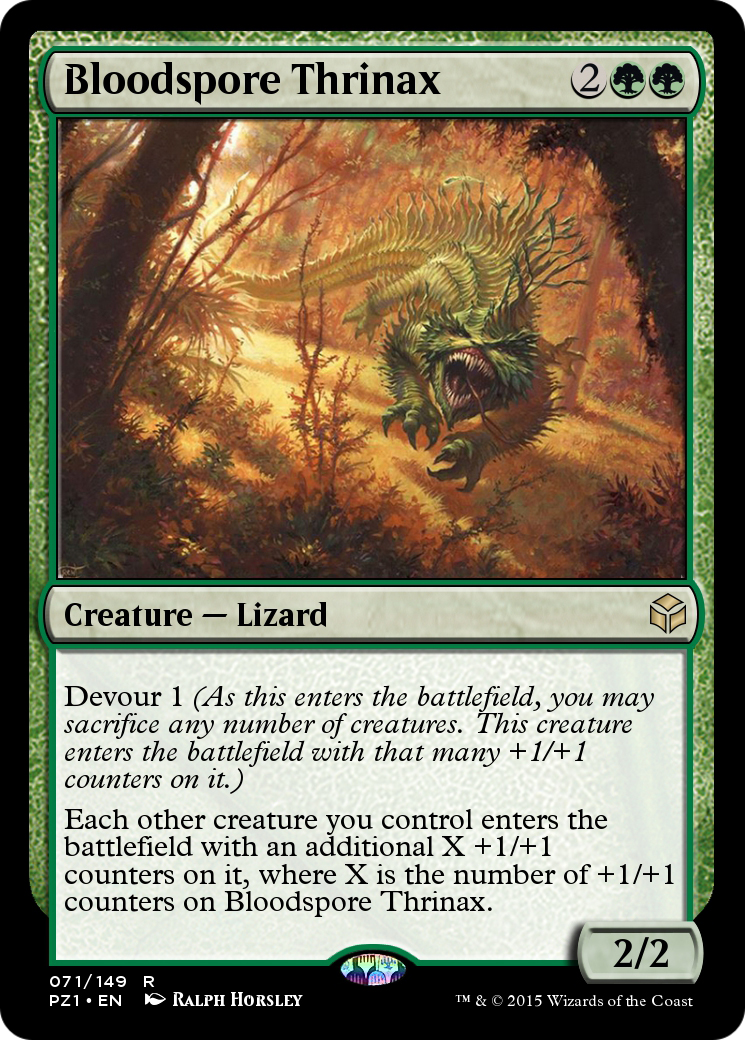 Image of Bloodspore Thrinax (PZ1-071) - Legendary Cube Prize Pack