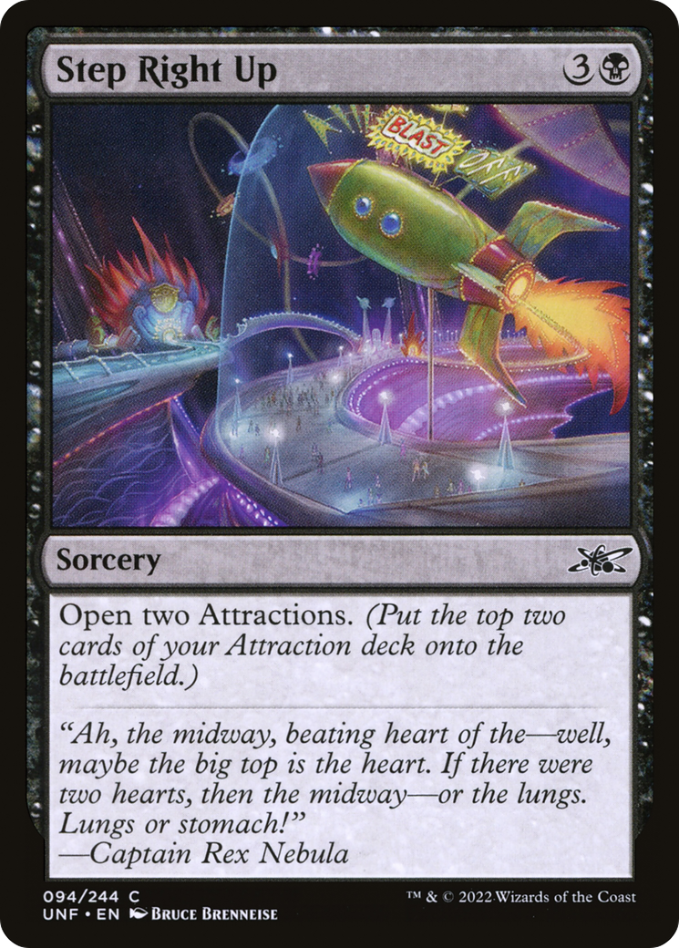 Image of Step Right Up (UNF-094) - Unfinity Foil