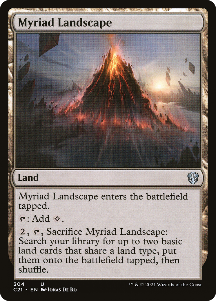 Image of Myriad Landscape (C21-304) - Commander 2021