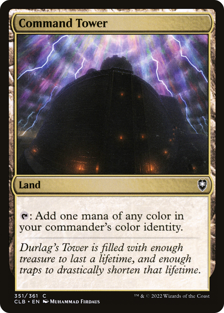 Image of Command Tower (CLB-351) - Commander Legends: Battle for Baldur's Gate
