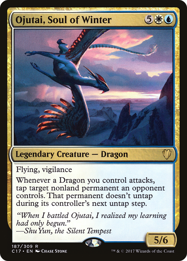 Image of Ojutai, Soul of Winter (C17-187) - Commander 2017