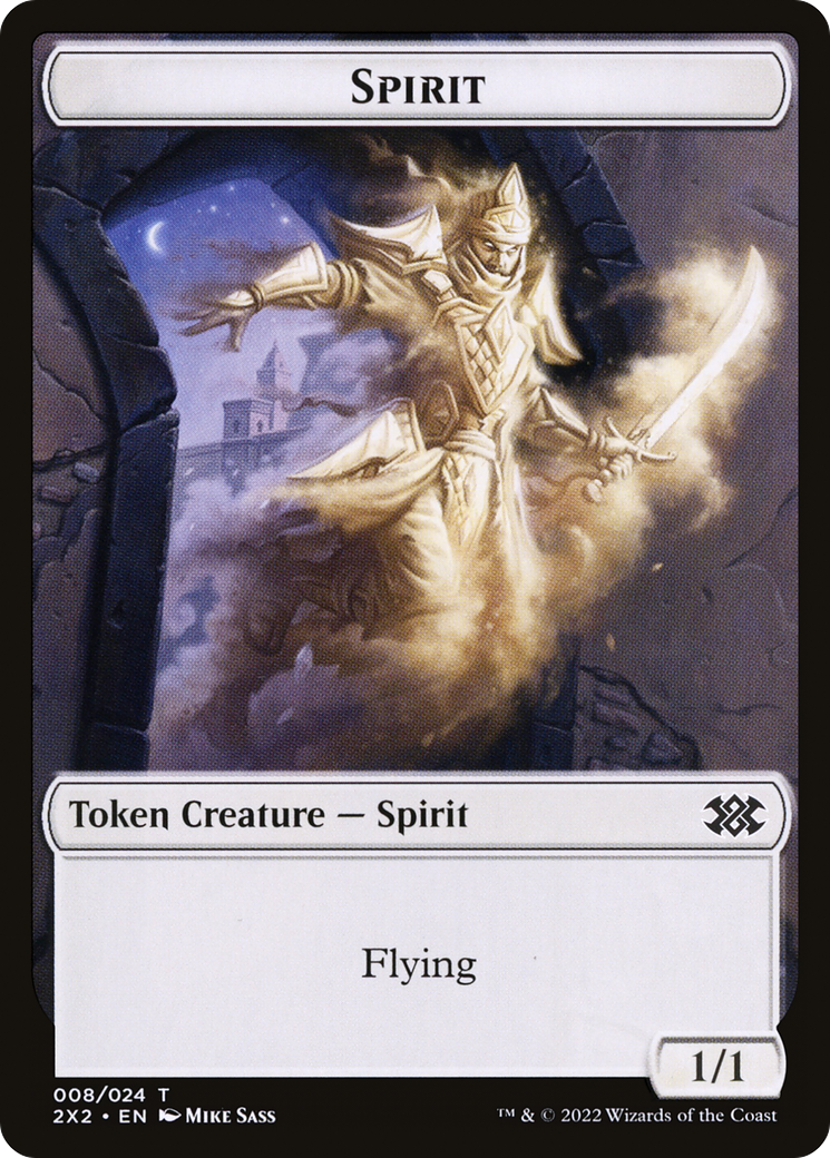 Image of Spirit (T2X2-008) - Double Masters 2022 Tokens Foil