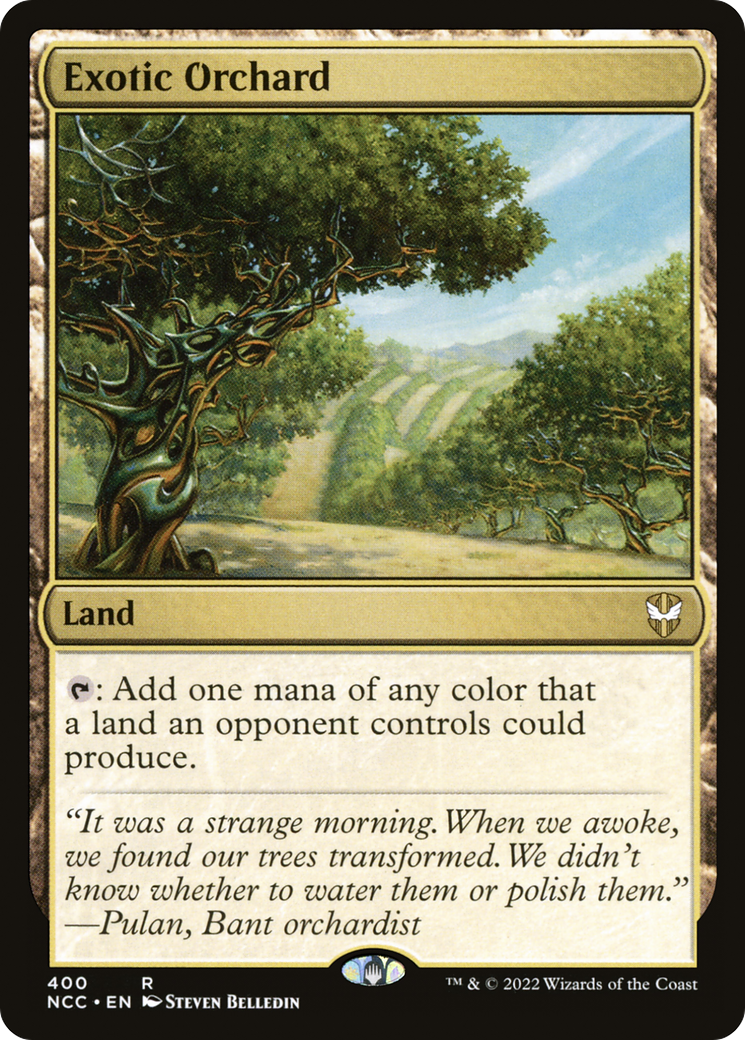 Image of Exotic Orchard (NCC-400) - New Capenna Commander
