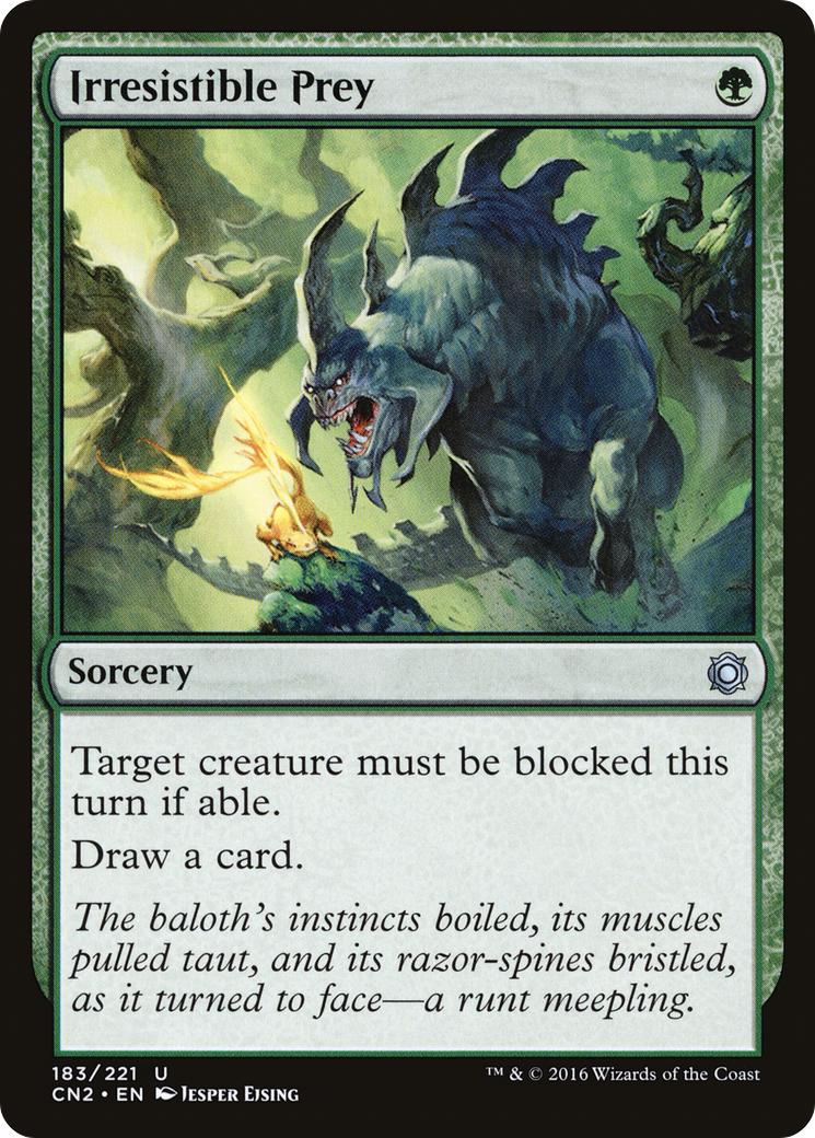 Image of Irresistible Prey (CN2-183) - Conspiracy: Take the Crown Foil