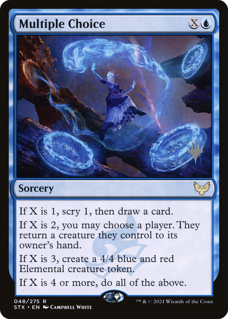 Image of Multiple Choice (PPSTX-48P) - Strixhaven: School of Mages Promos