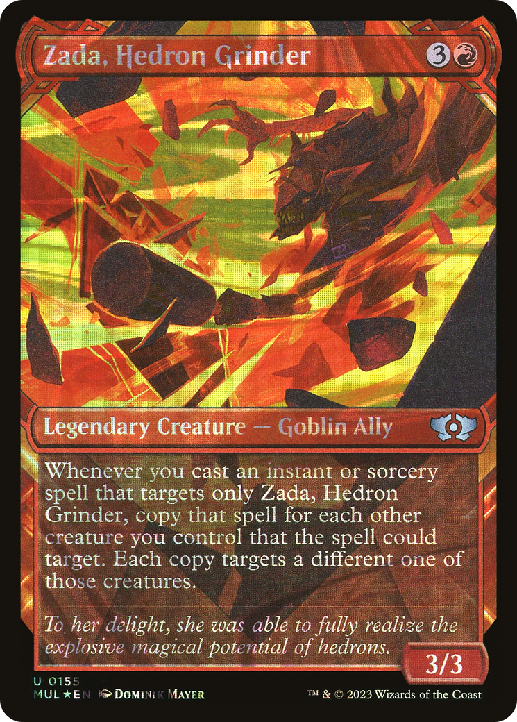 Image of Zada, Hedron Grinder (Halo Foil) (MUL-155) - Multiverse Legends: (Showcase) Foil