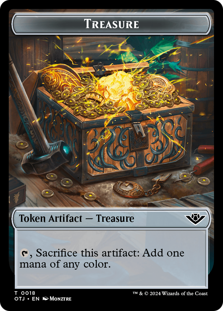 Image of Treasure (TOTJ-018) - Outlaws of Thunder Junction Tokens