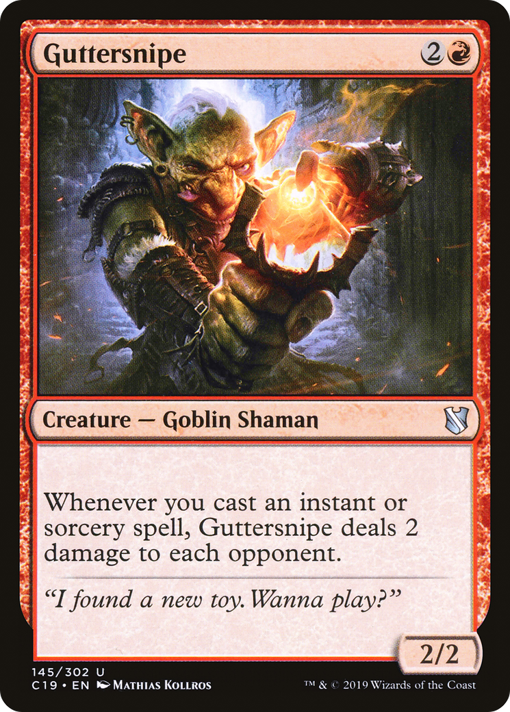 Image of Guttersnipe (C19-145) - Commander 2019