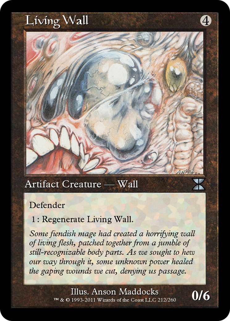 Image of Living Wall (ME4-212) - Masters Edition IV Foil