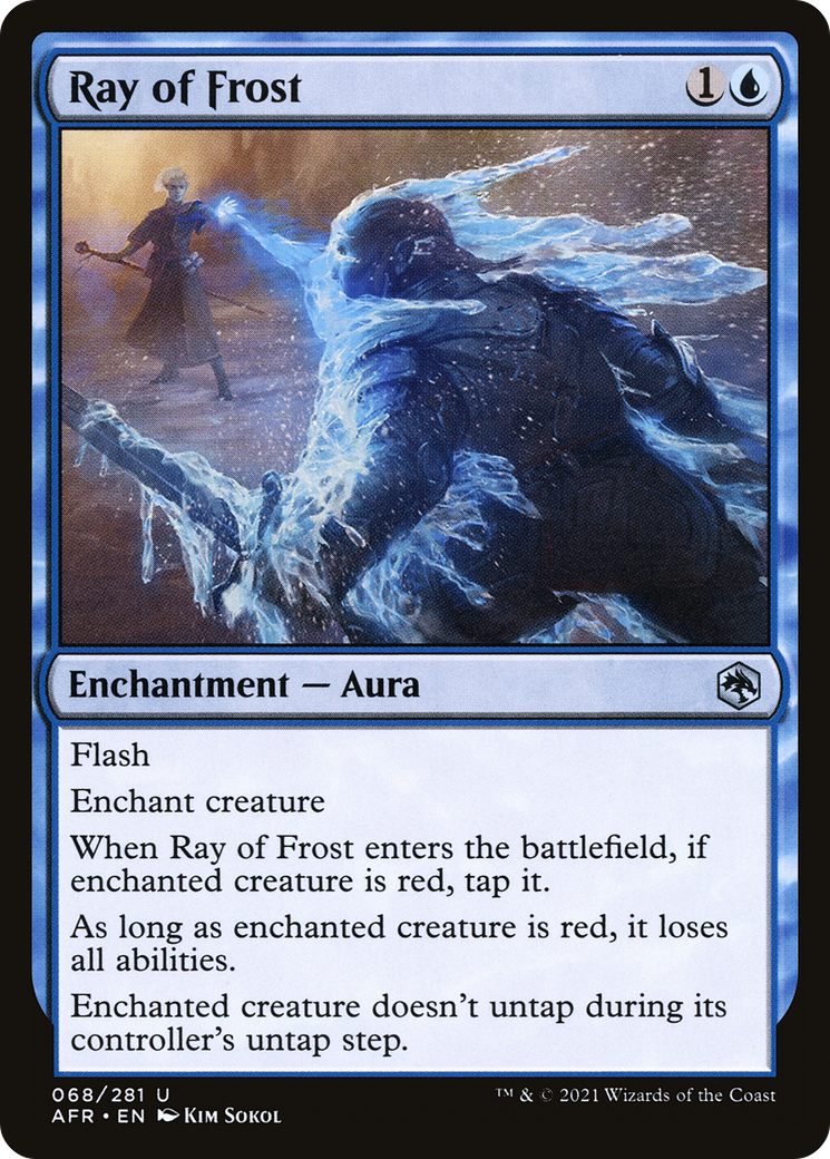 Image of Ray of Frost (AFR-068) - Adventures in the Forgotten Realms