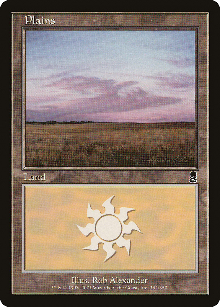 Image of Plains (334) (ODY-334) - Odyssey Foil