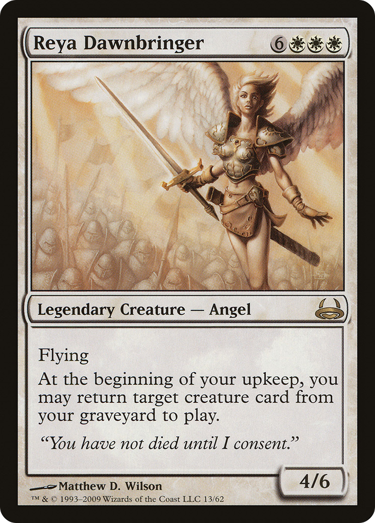 Image of Reya Dawnbringer (DDC-013) - Duel Decks: Divine vs. Demonic