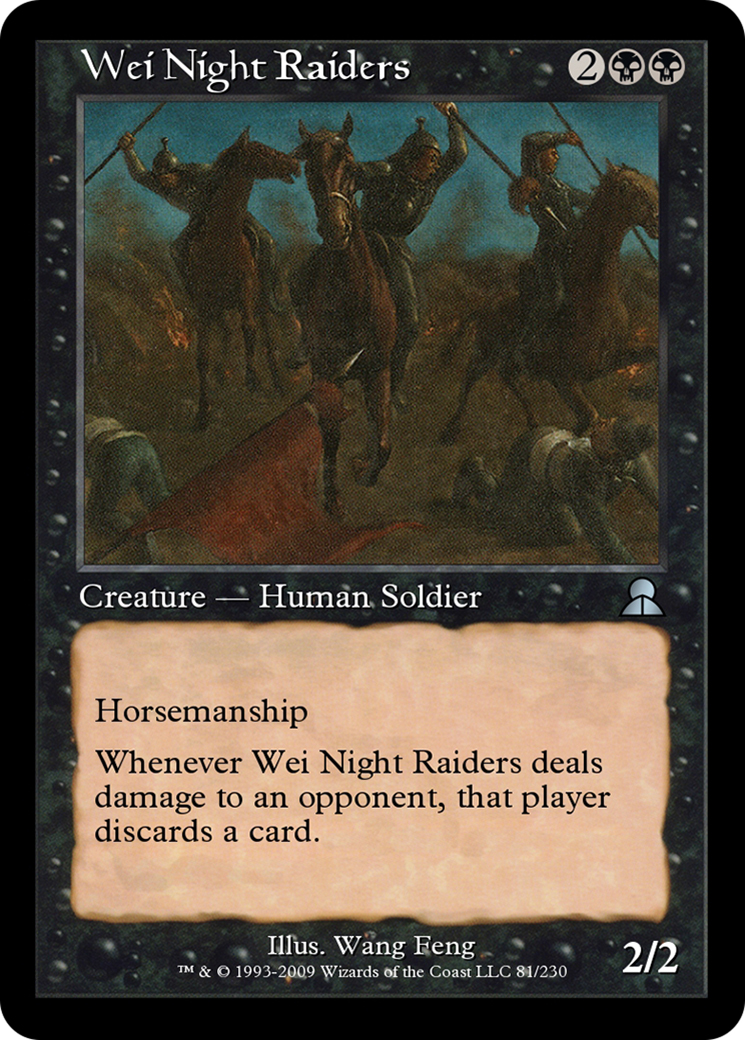 Image of Wei Night Raiders (ME3-081) - Masters Edition III