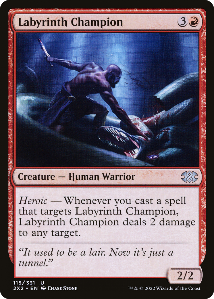 Image of Labyrinth Champion (2X2-115) - Double Masters 2022 Foil