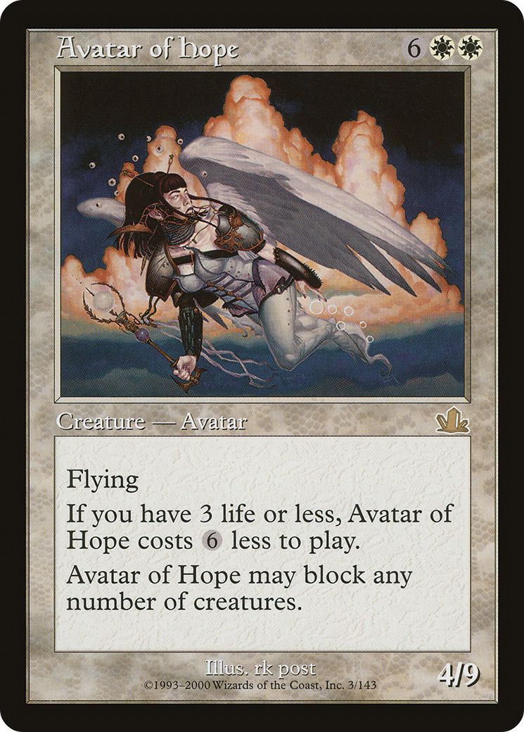 Image of Avatar of Hope (PCY-003) - Prophecy