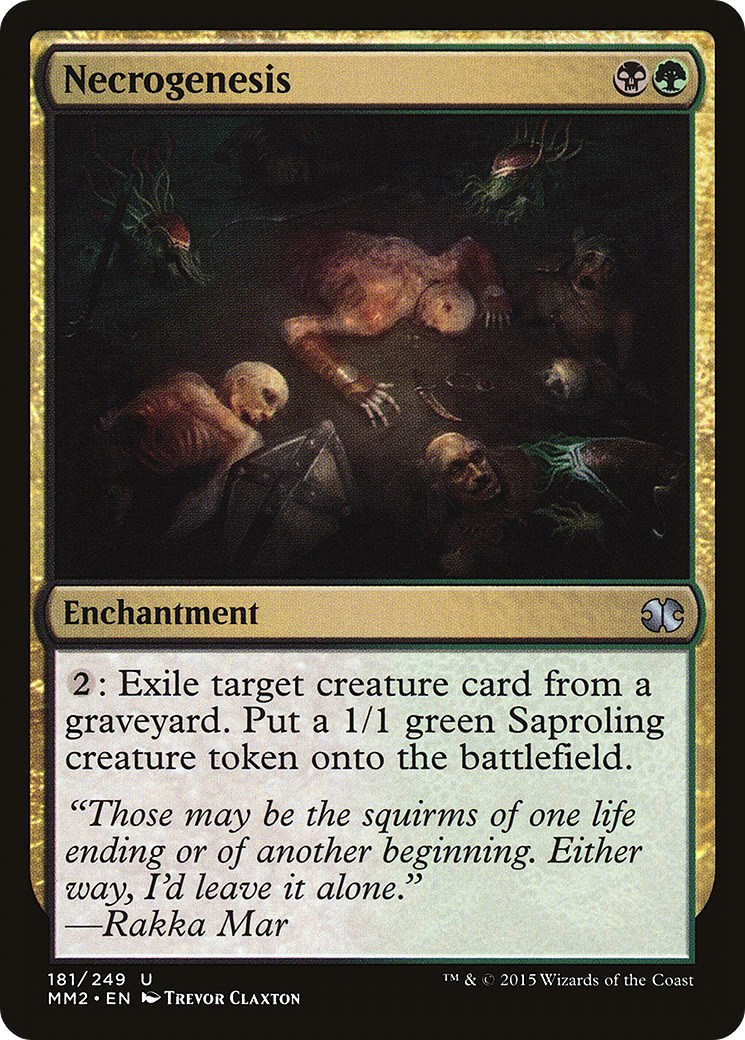 Image of Necrogenesis (MM2-181) - Modern Masters 2015 Foil