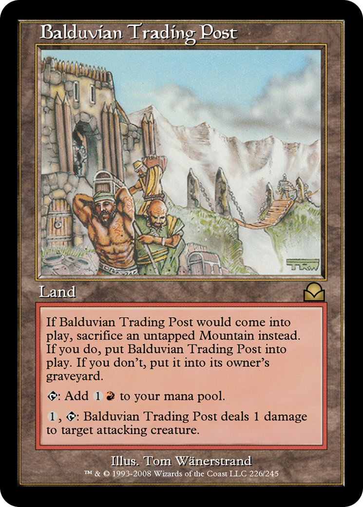 Image of Balduvian Trading Post (ME2-226) - Masters Edition II
