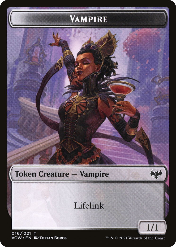 Image of Vampire (TVOW-016) - Innistrad: Crimson Vow Tokens Foil