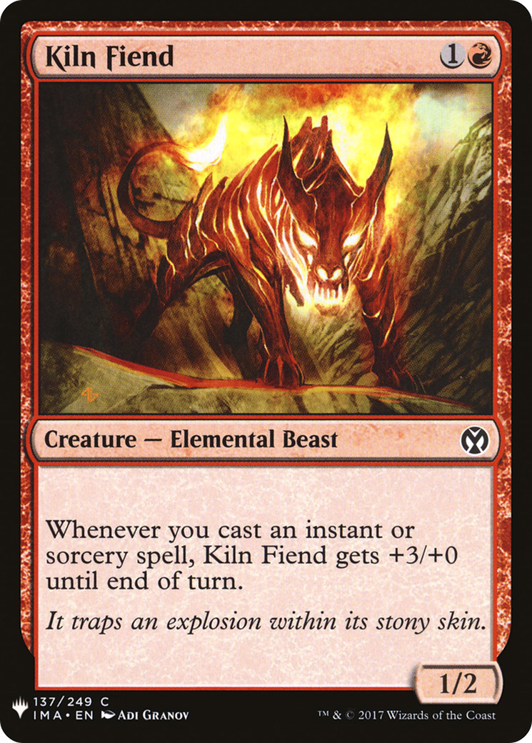 Image of Kiln Fiend (LIST-137) - The List