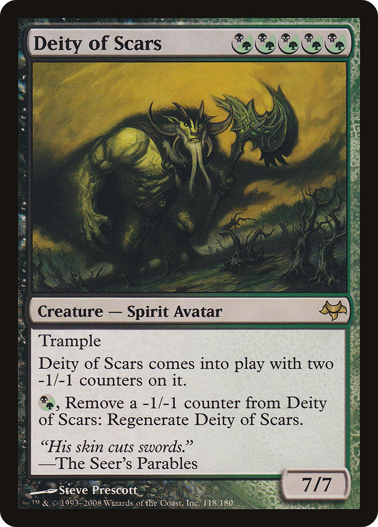 Image of Deity of Scars (EVE-118) - Eventide