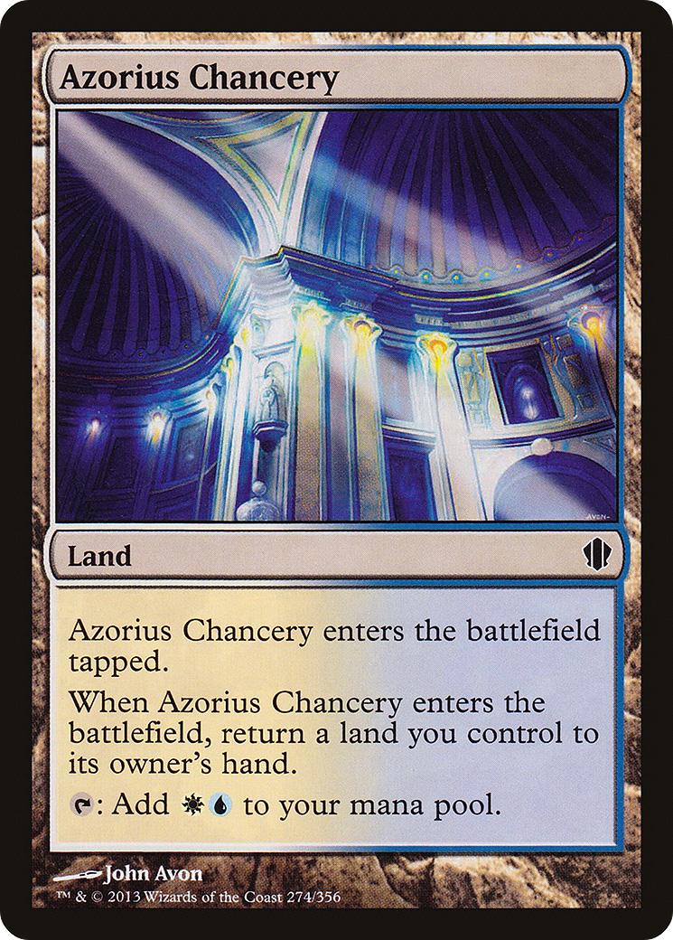 Image of Azorius Chancery (C13-274) - Commander 2013