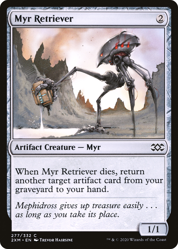 Image of Myr Retriever (2XM-277) - Double Masters Foil