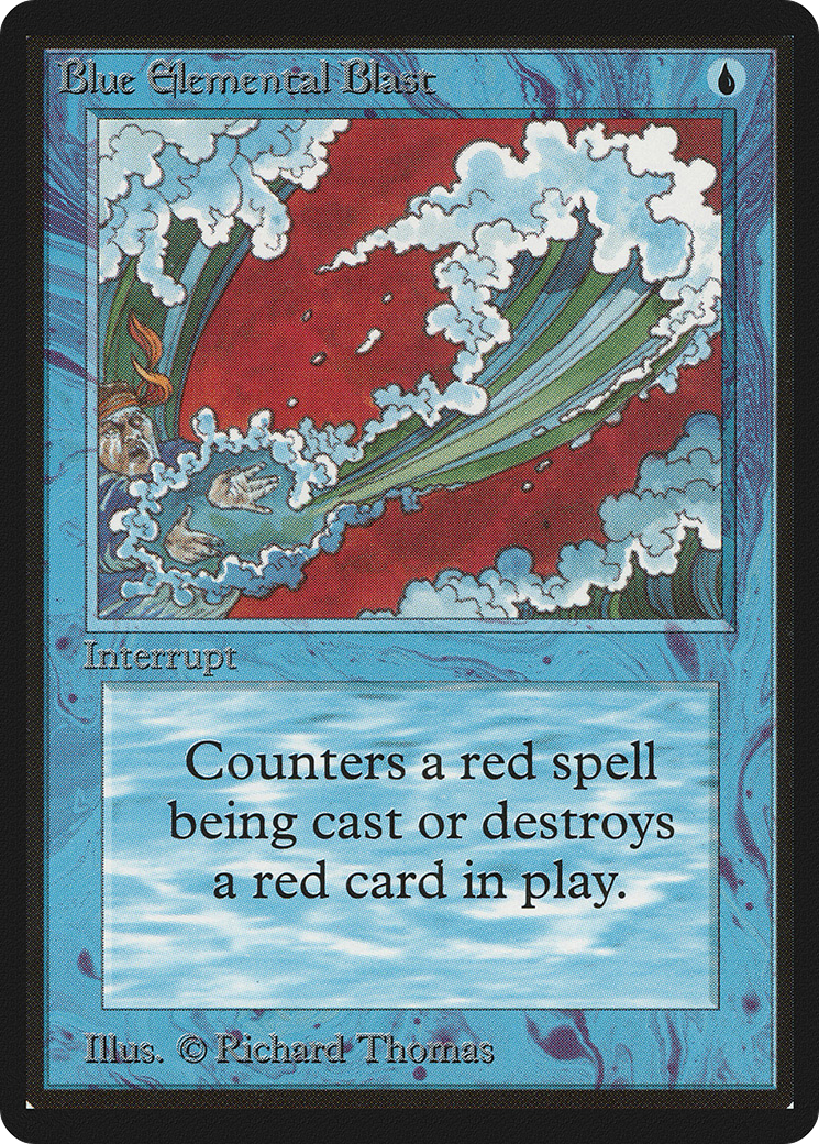 Image of Blue Elemental Blast (LEB-) - Limited Edition Beta