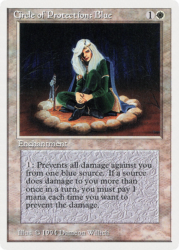 Image of Circle of Protection: Blue (SUM-010) - Summer Magic / Edgar
