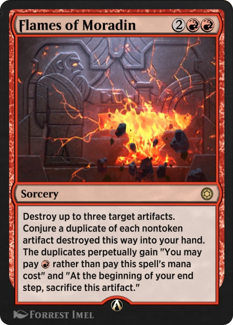 Image of Flames of Moradin (HBG-052) - Alchemy Horizons: Baldur's Gate