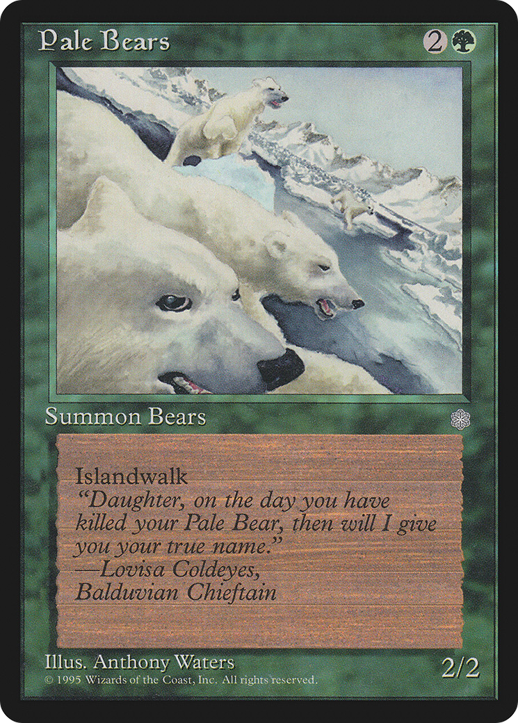 Image of Pale Bears (ICE-) - Ice Age