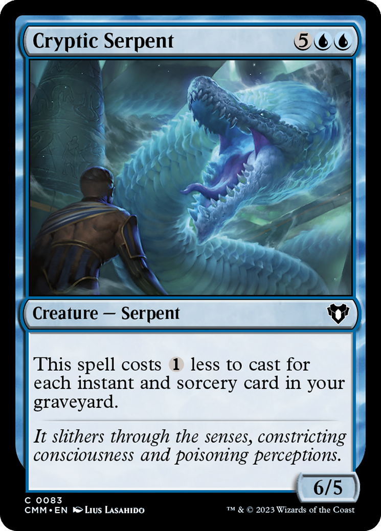 Image of Cryptic Serpent (CMM-083) - Commander Masters