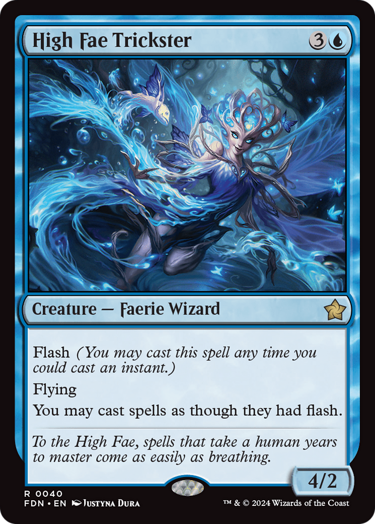 Image of High Fae Trickster (FDN-040) - Foundations Foil