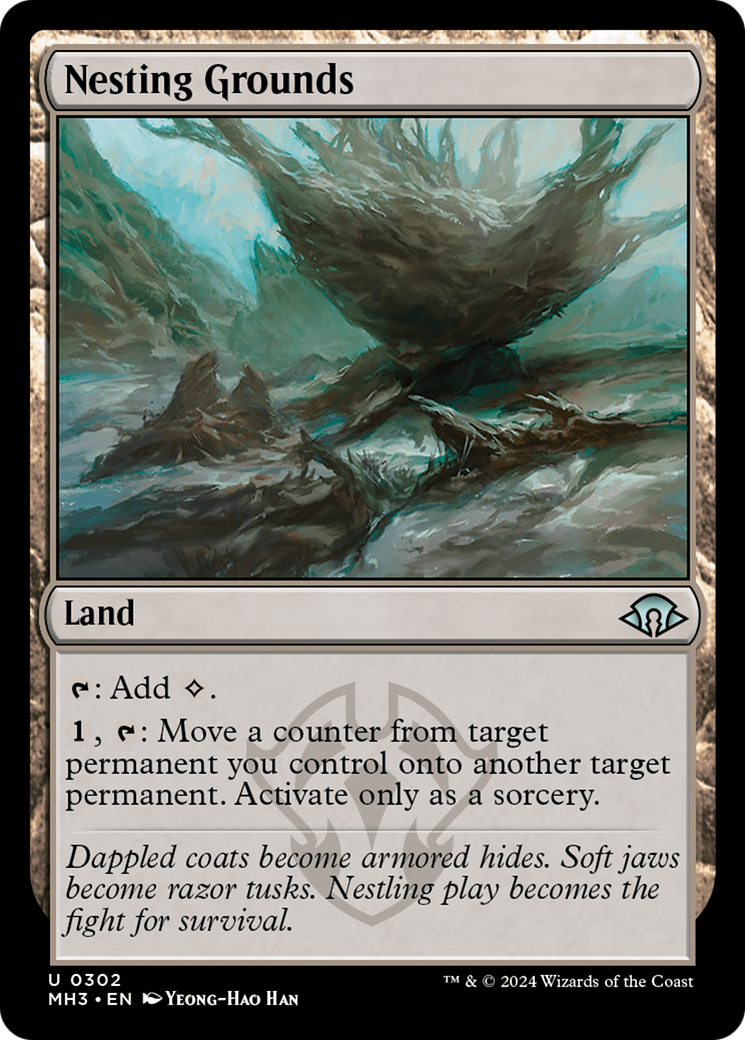 Image of Nesting Grounds (MH3-302) - Modern Horizons 3 Foil