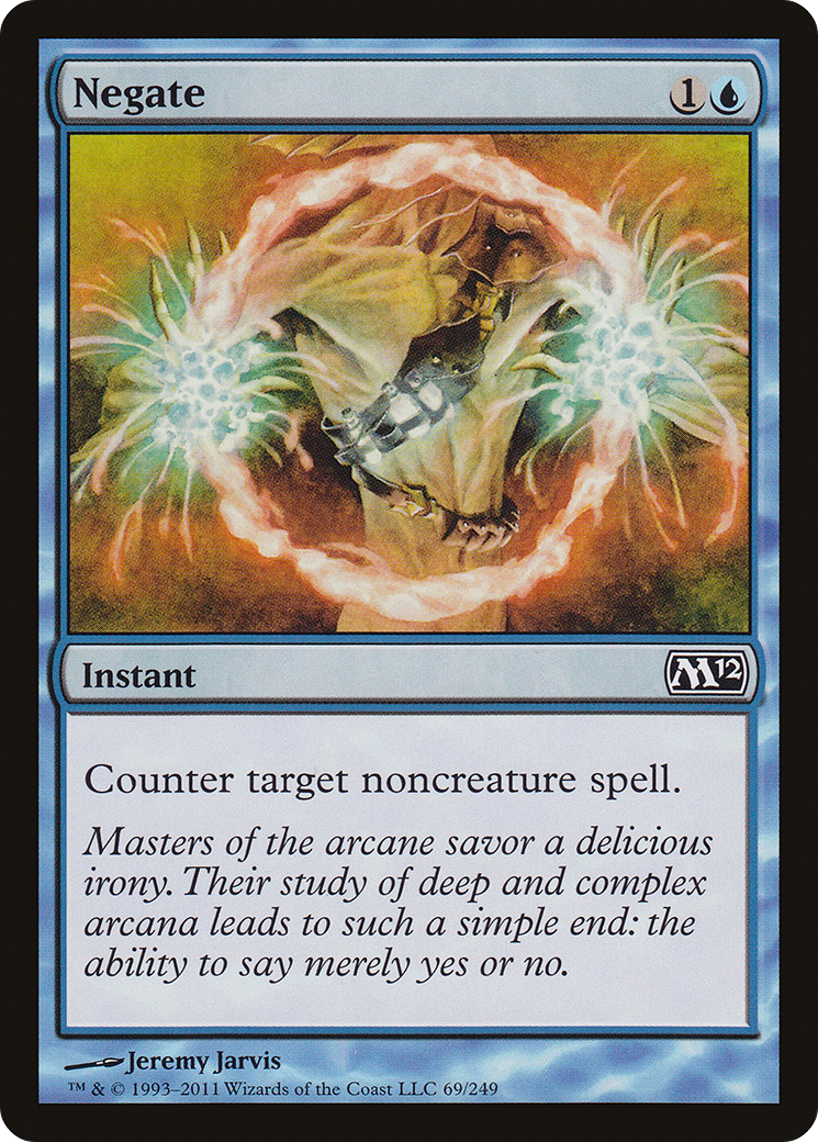 Image of Negate (M12-069) - Magic 2012 Foil