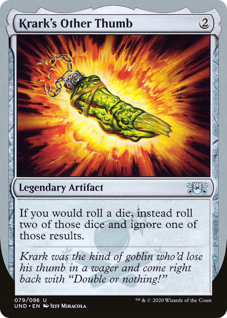 Image of Krark's Other Thumb (UND-079) - Unsanctioned