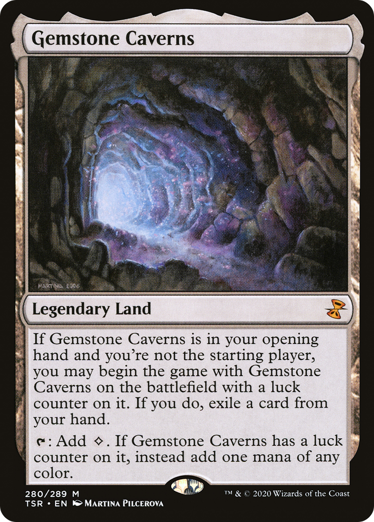 Image of Gemstone Caverns (TSR-280) - Time Spiral Remastered Foil